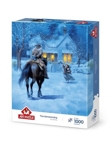 Art Puzzle Eve Dönüş1000 Parça Puzzle