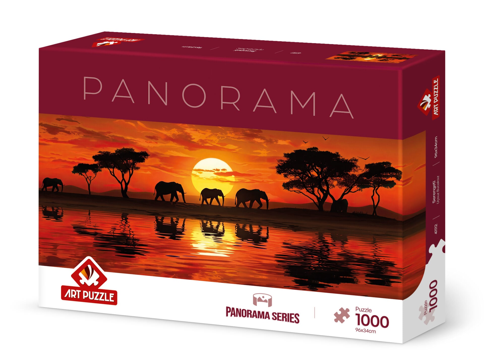 Art Puzzle Uçsuz Bucaksız 1000 Parça Panorama Puzzle