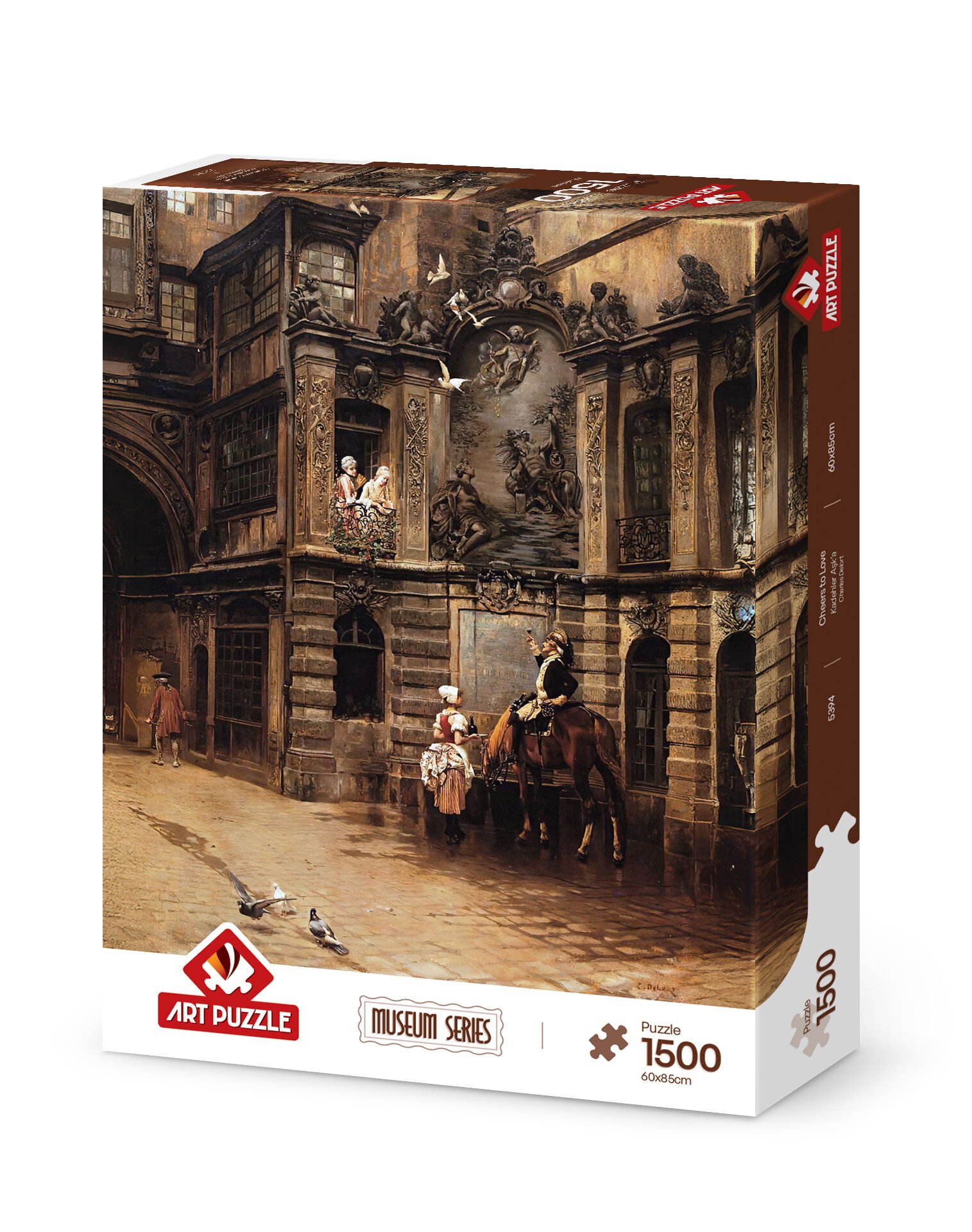 Art Puzzle Kadehler Aşk'a 1500 Parça Puzzle