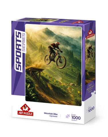 Art Puzzle Dağ Bisikleti 1000 Parça Puzzle