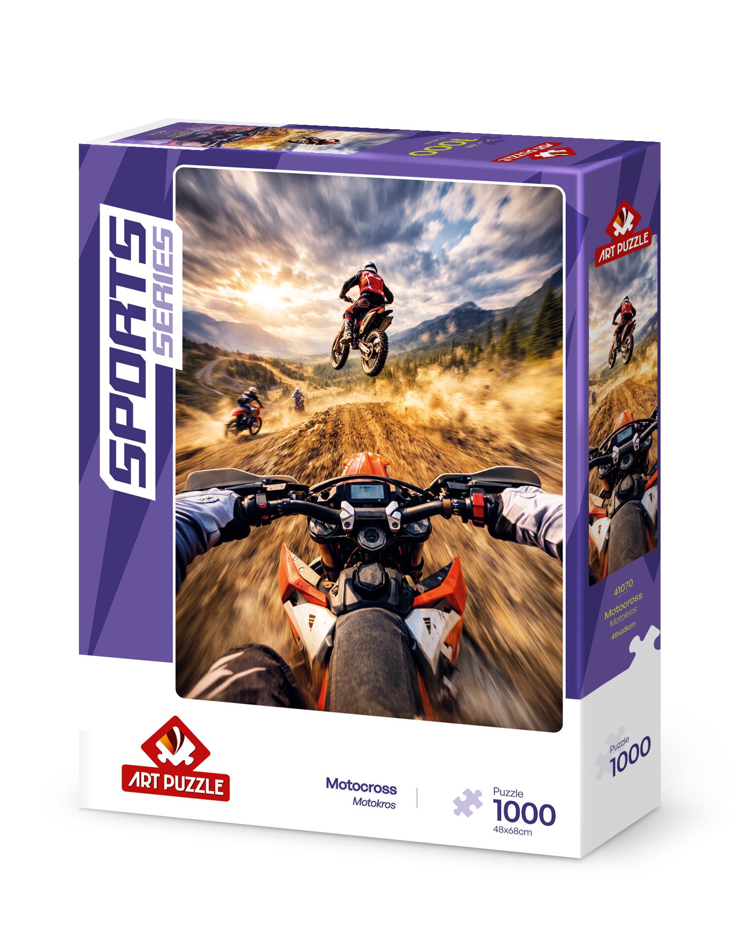 Art Puzzle Motokros 1000 Parça Puzzle
