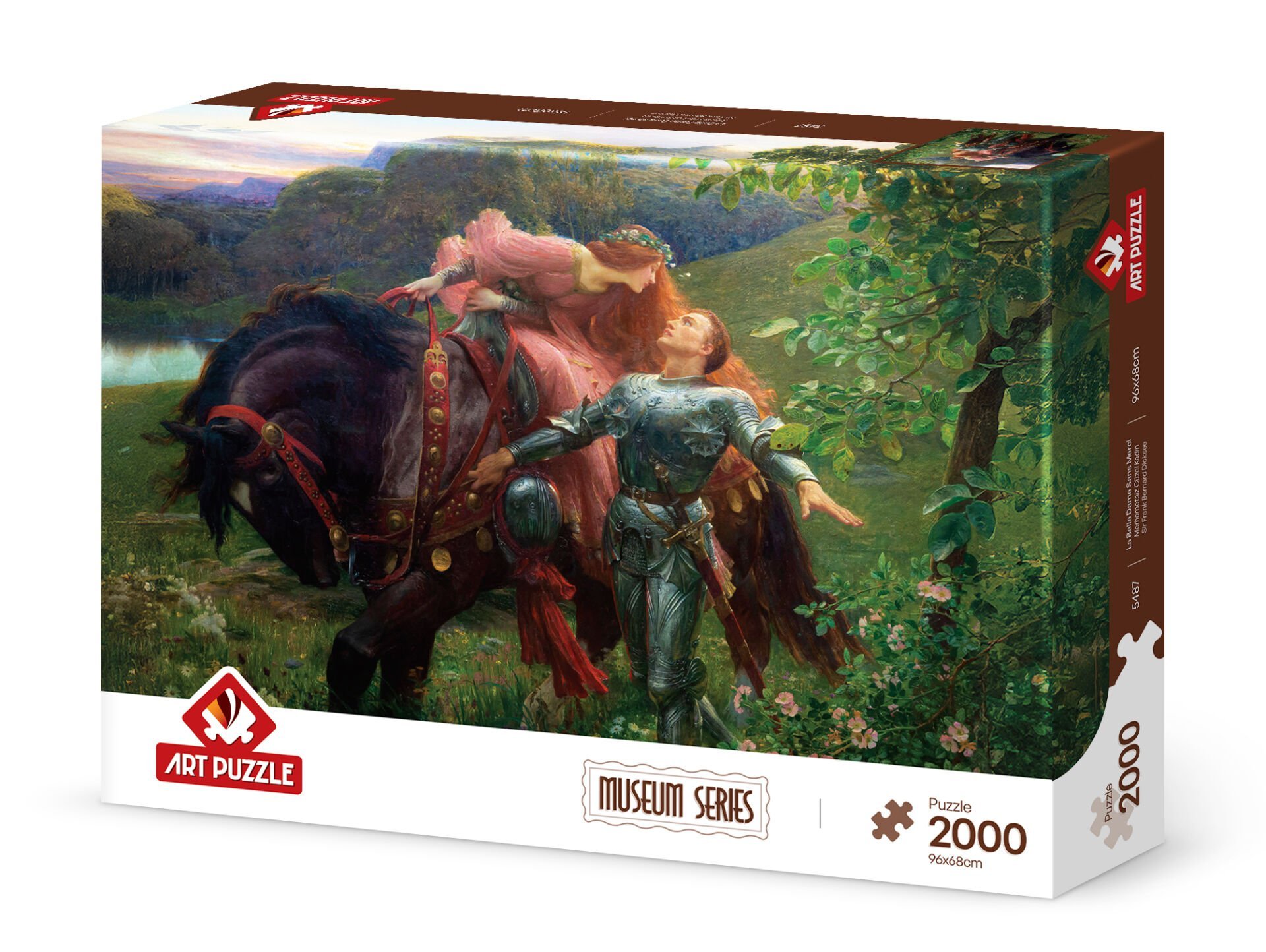 Art Puzzle Merhametsiz Güzel Kadın 2000 Parça Puzzle