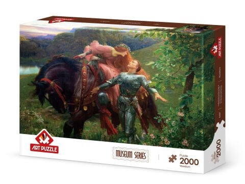 Art Puzzle Merhametsiz Güzel Kadın 2000 Parça Puzzle