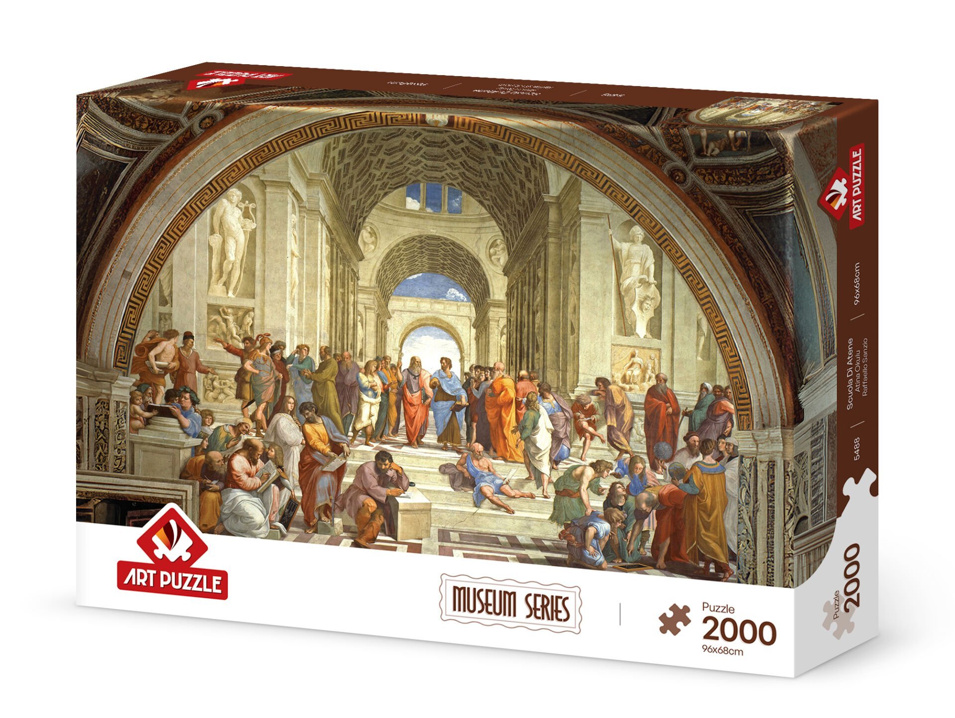 Art Puzzle Atina Okulu 2000 Parça Puzzle