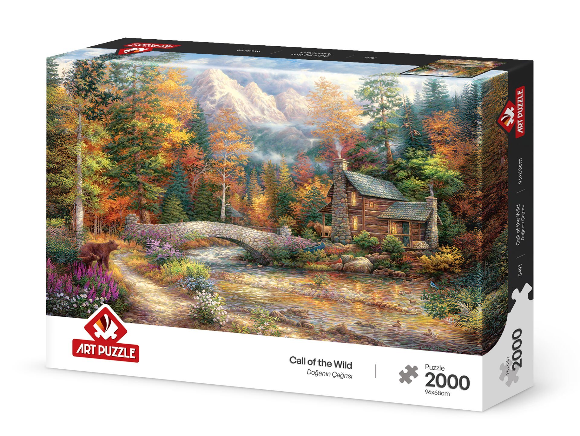 Art Puzzle Doğanın Çağrısı 2000 Parça Puzzle