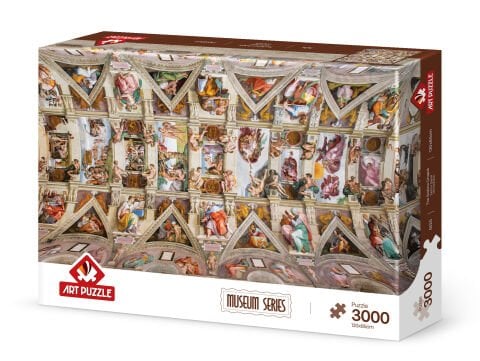 Art Puzzle Sistina Şapeli 3000 Parça Puzzle