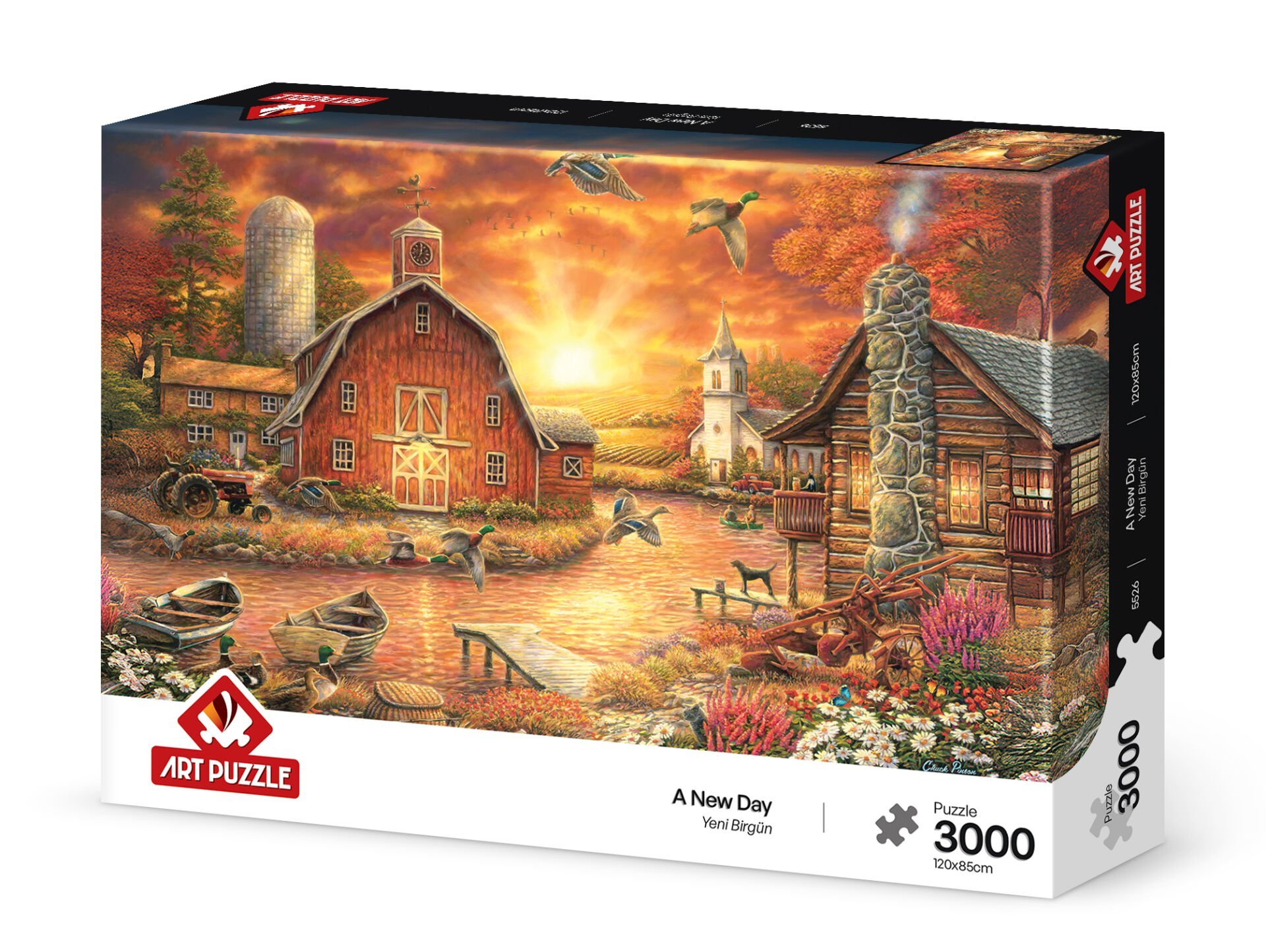 Art Puzzle Yeni Birgün 3000 Parça Puzzle