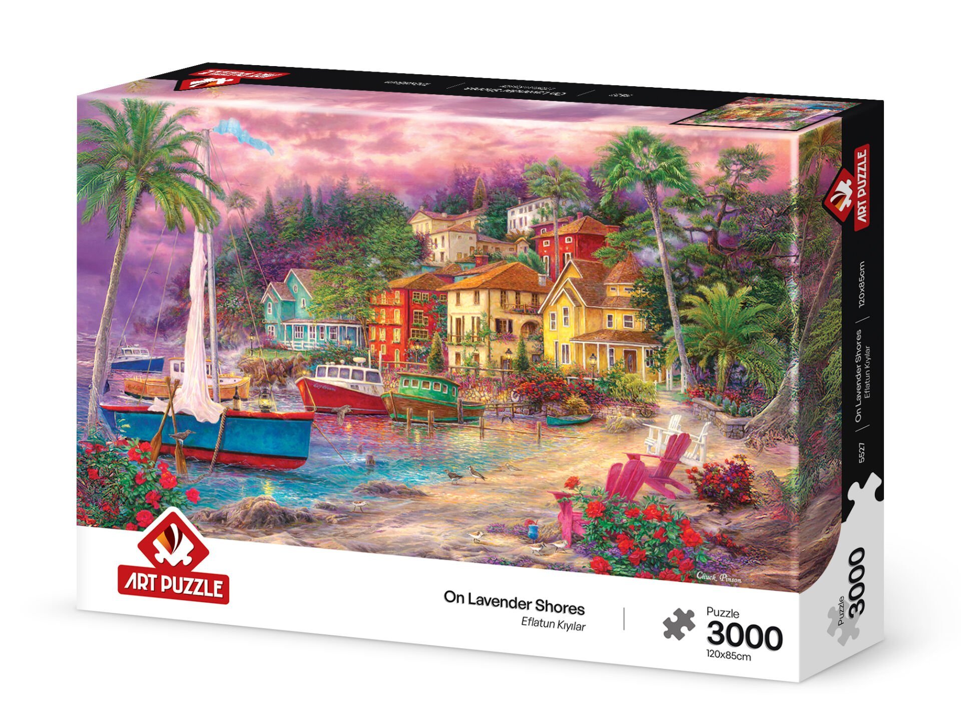 Art Puzzle Eflatun Kıyılar 3000 Parça Puzzle