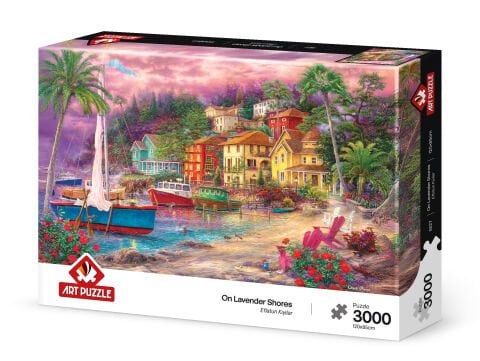 Art Puzzle Eflatun Kıyılar 3000 Parça Puzzle