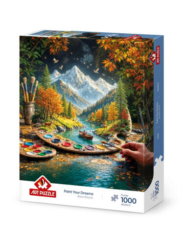 Art Puzzle Rüyalarını Boya 1000 Parça Puzzle