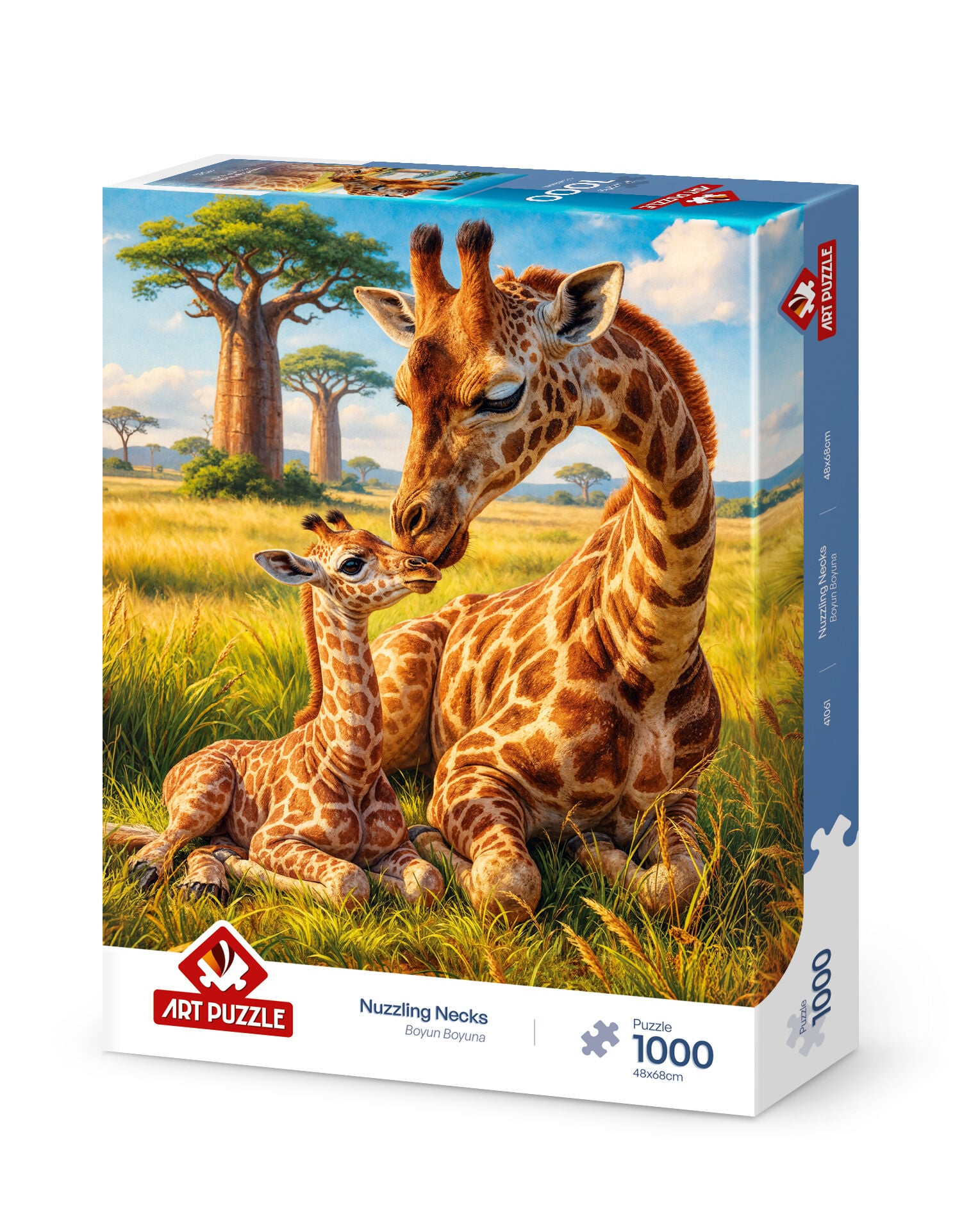 Art Puzzle Boyun Boyuna 1000 Parça Puzzle