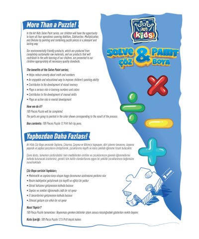 Art Kids Çöz Boya Toplama