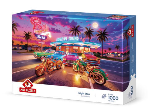 Art Puzzle Gece Molası 1000 Parça Puzzle
