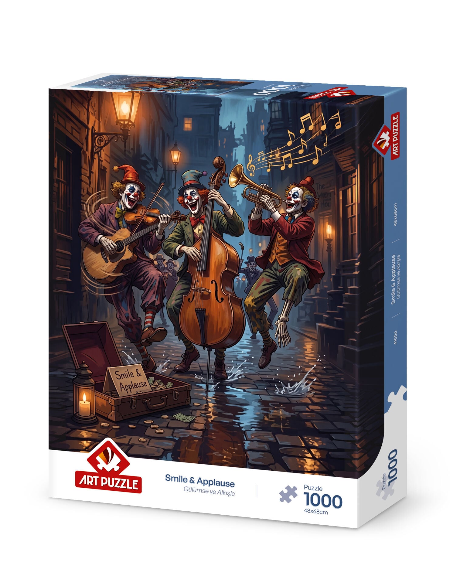 Art Puzzle Gülümse ve Alkışla 1000 Parça Puzzle