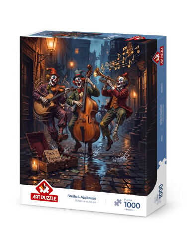 Art Puzzle Gülümse ve Alkışla 1000 Parça Puzzle
