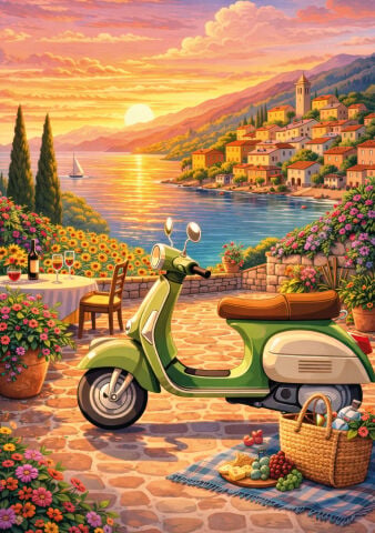 Art Puzzle Tatlı Hayat 1000 Parça Puzzle