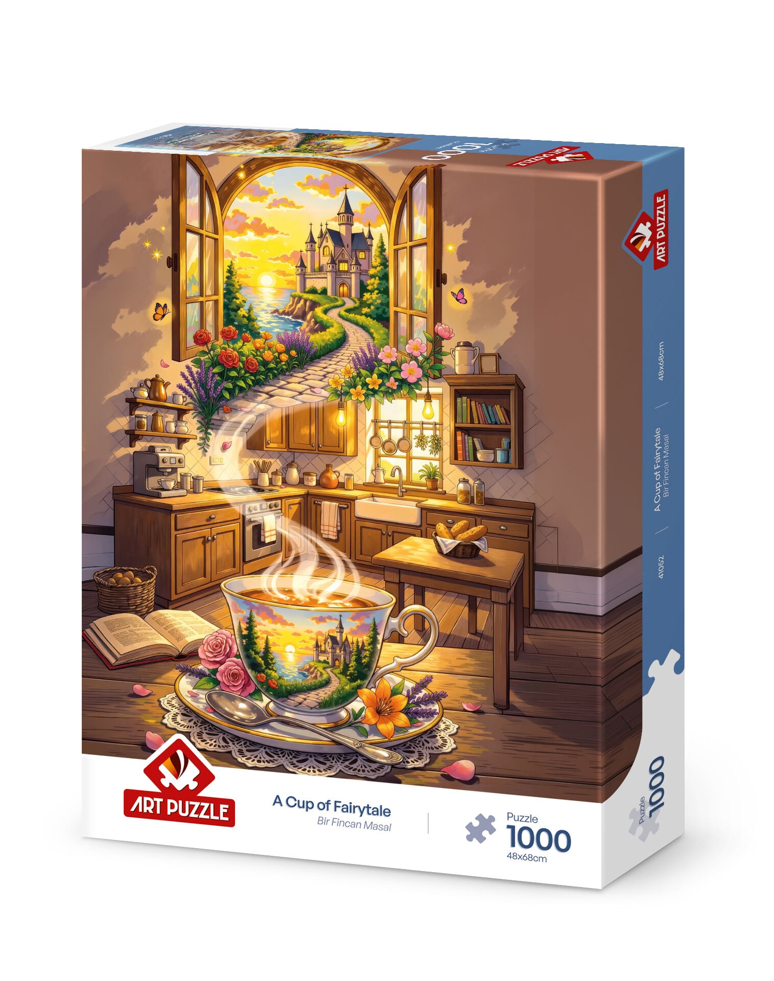 Art Puzzle Bir Fincan Masal 1000 Parça Puzzle