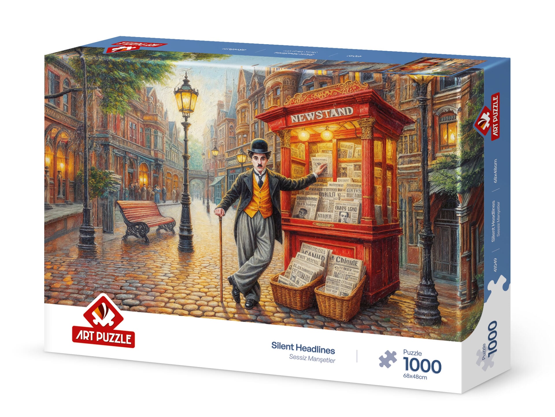 Art Puzzle Sessiz Manşetler 1000 Parça Puzzle