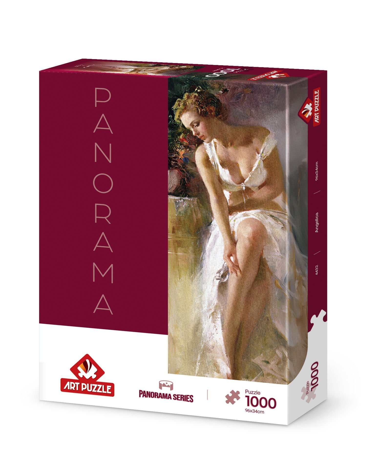 Art Puzzle Angelica 1000 Parça Panorama Puzzle