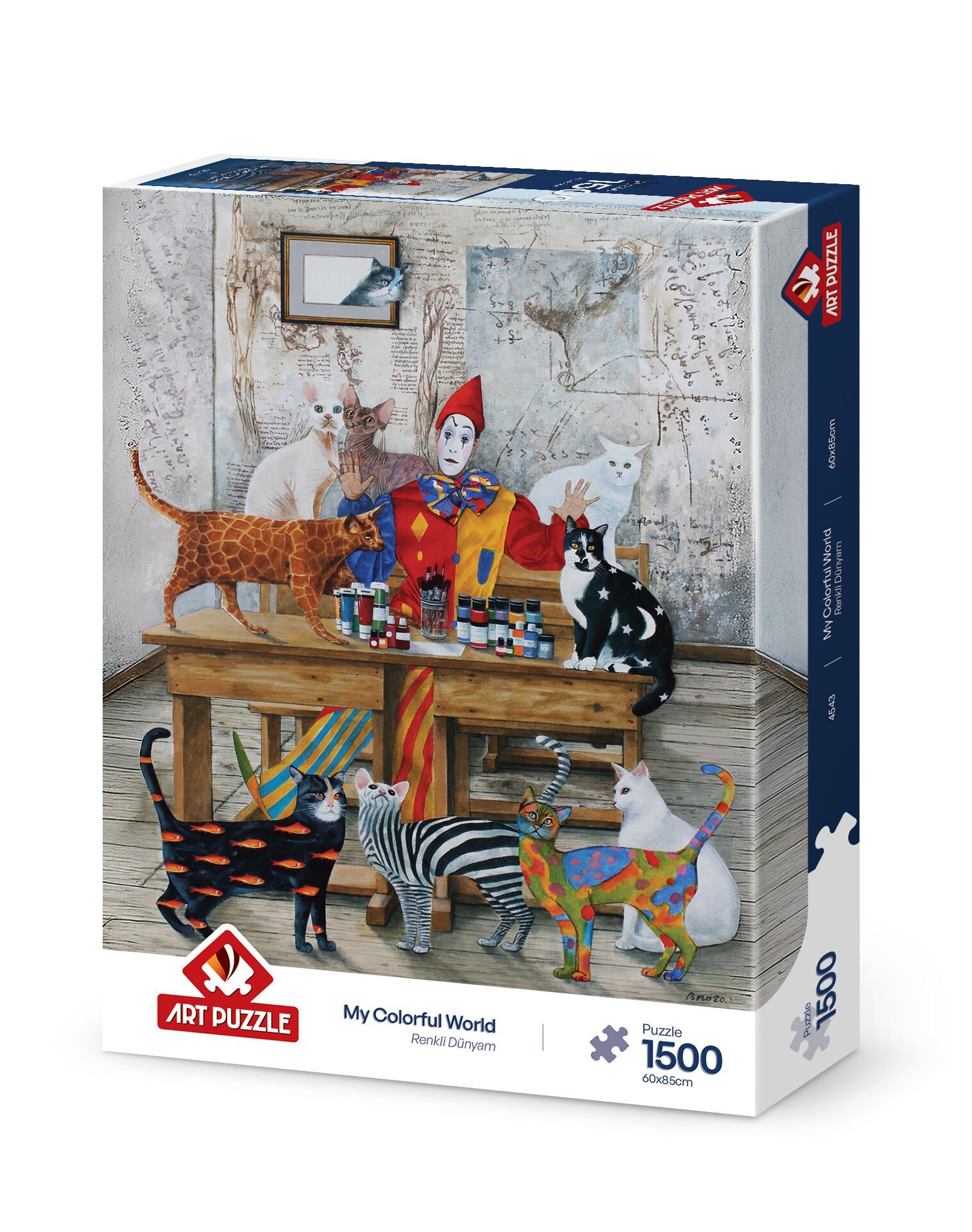 Art Puzzle Renkli Dünyam 1500 Parça Puzzle