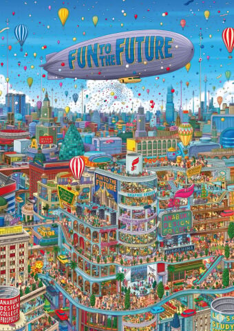 Art Puzzle Geleceğe Yolculuk 500 Parça Puzzle