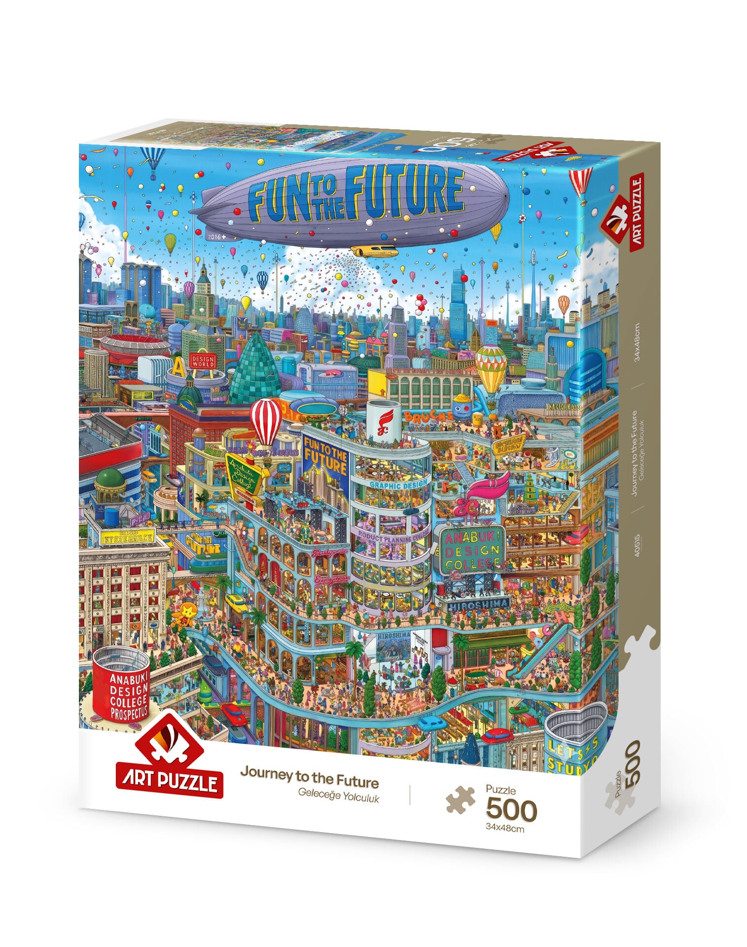 Art Puzzle Geleceğe Yolculuk 500 Parça Puzzle