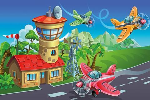 Art Kids Çılgın Pilotlar 50 Parça Ahşap Puzzle