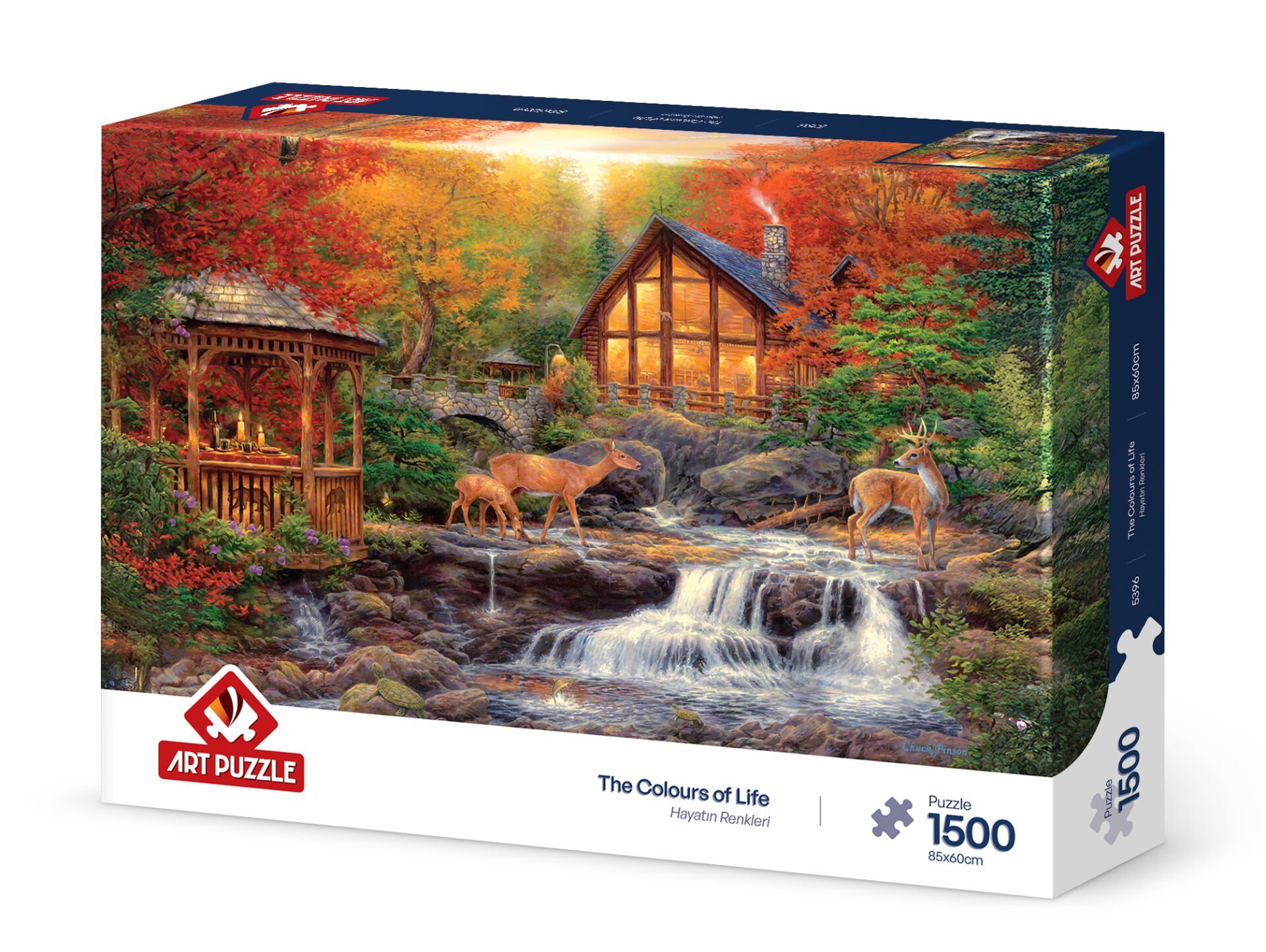 Art Puzzle Hayatın Renkleri 1500 Parça Puzzle