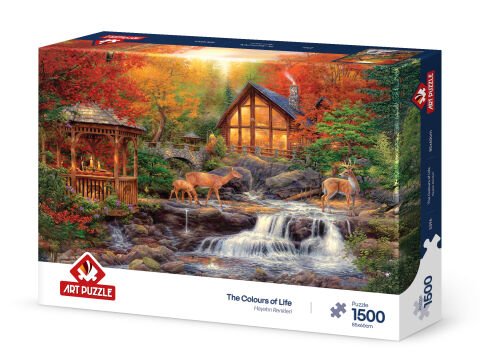 Art Puzzle Hayatın Renkleri 1500 Parça Puzzle