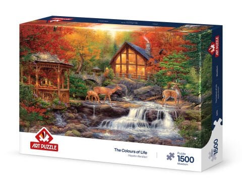 Art Puzzle Hayatın Renkleri 1500 Parça Puzzle