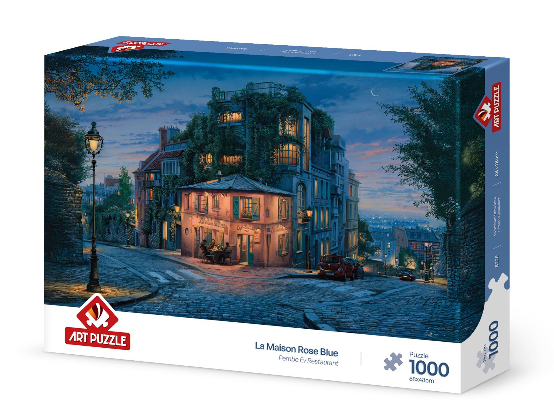 Art Puzzle Pembe Ev 1000 Parça Puzzle