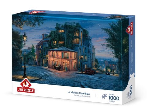 Art Puzzle Pembe Ev 1000 Parça Puzzle