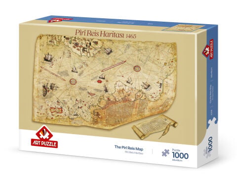 Art Puzzle Piri Reis Haritası 1000 Parça Puzzle