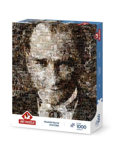 Art Puzzle Mustafa Kemal Atatürk (Kolaj Puzzle) 1000 Parça Puzzle