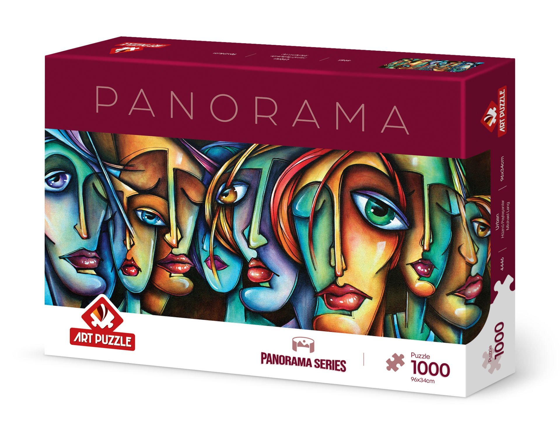 Art Puzzle Hüznü Paylaşanlar 1000 Parça Panorama Puzzle
