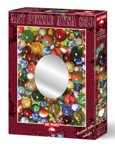 Art Puzzle Çocukluğum Nerede? 850 Aynalı Parça Puzzle
