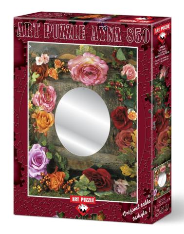 Art Puzzle Gül Güzeli 850 Parça Aynalı Puzzle