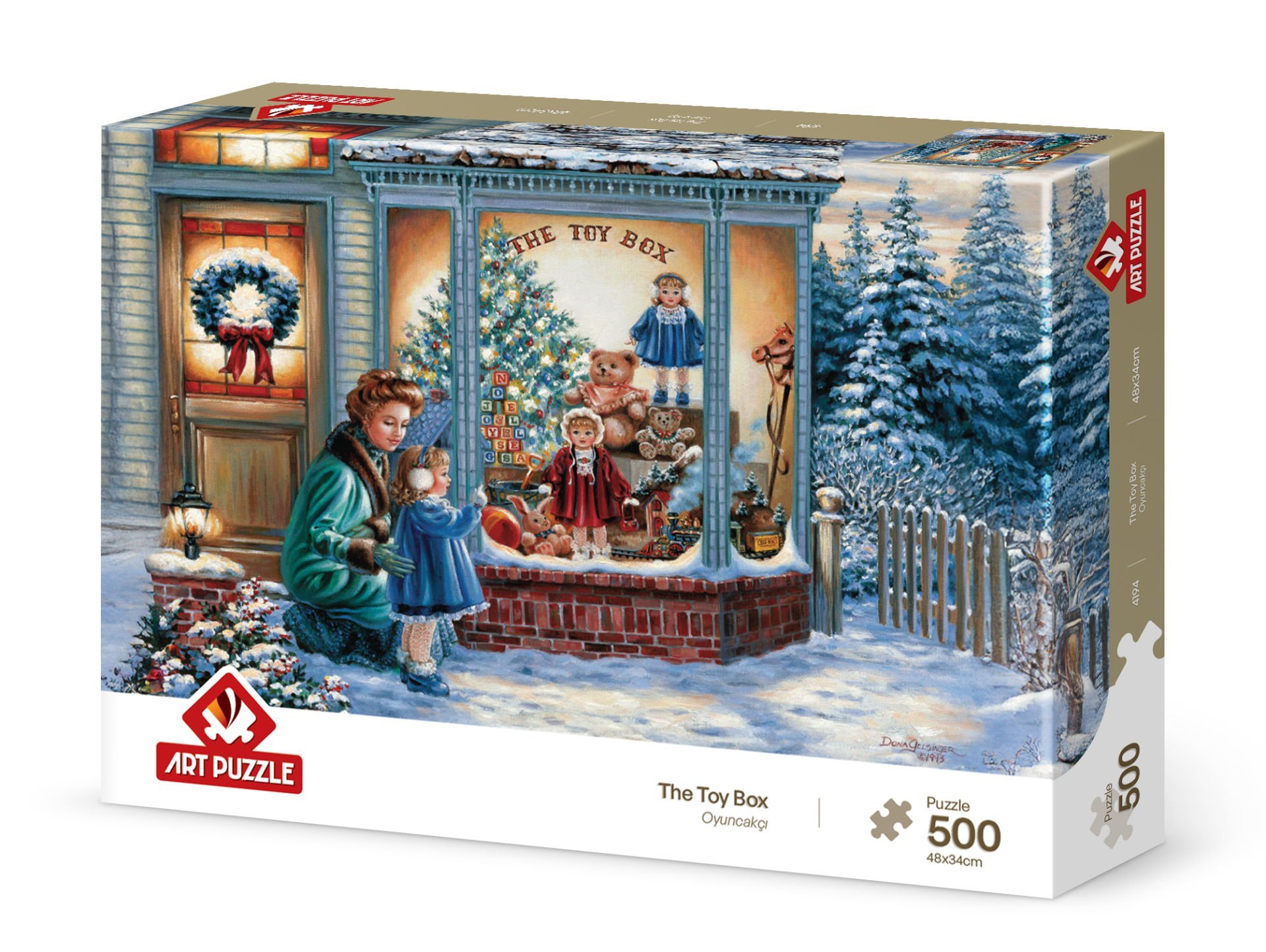 Art Puzzle Oyuncakçı 500 Parça Puzzle