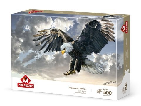 Art Puzzle Siyah Beyaz 500 Parça Puzzle